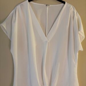 West K V-Neck Blouse